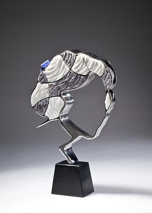Play-Her(Hepburn).240x100x390mm. Stainless steel. 2014.jpg